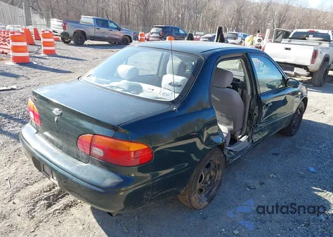 2000 Chevrolet Prizm from USA, damaged, VIN 1Y1SK5284YZ427445